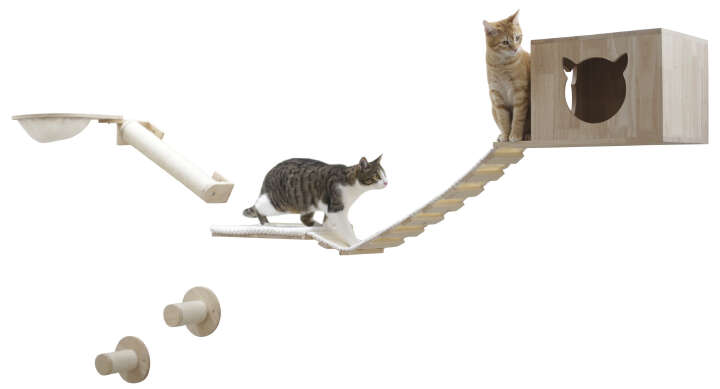 KERBL Kletterwand "Anden" 7-teilig